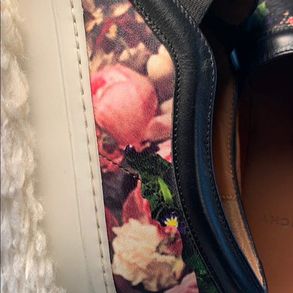 Givenchy Black Floral Slip-On Sneakers - Picture 7 of 7